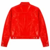 Christian Siriano Project Runway S22 Red Jacket