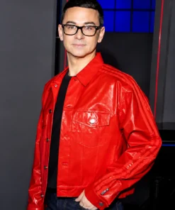 Christian Siriano Project Runway S22 Red Jacket