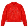Christian Siriano Project Runway S22 Red Jacket