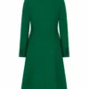 Christmas on the Alpaca Farm Kirsten Comerford Green Coat