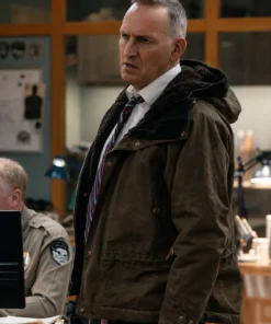 Christopher Eccleston True Detective S04 Hooded Jacket
