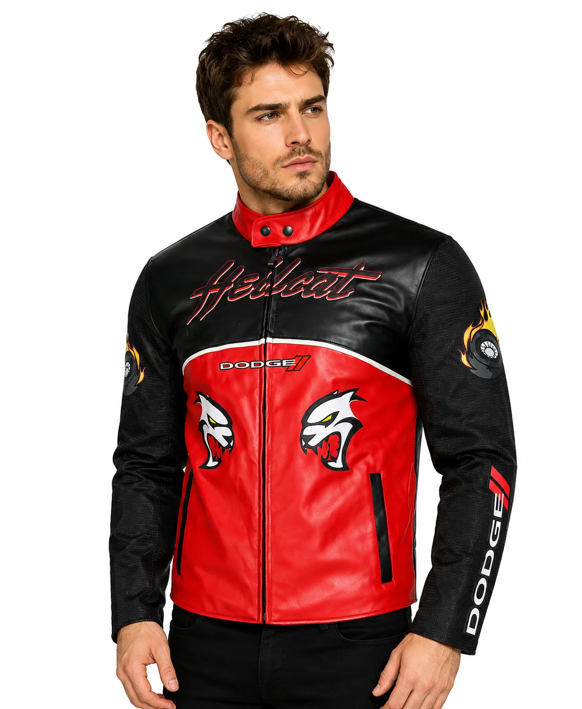 Dodge Hellcat Nylon Racing Jacket