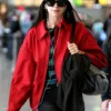 Dua Lipa New York City 2026 Red Jacket