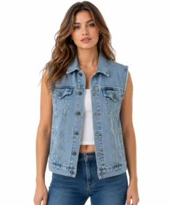Harley Davidson Motorcycle Denim Vest
