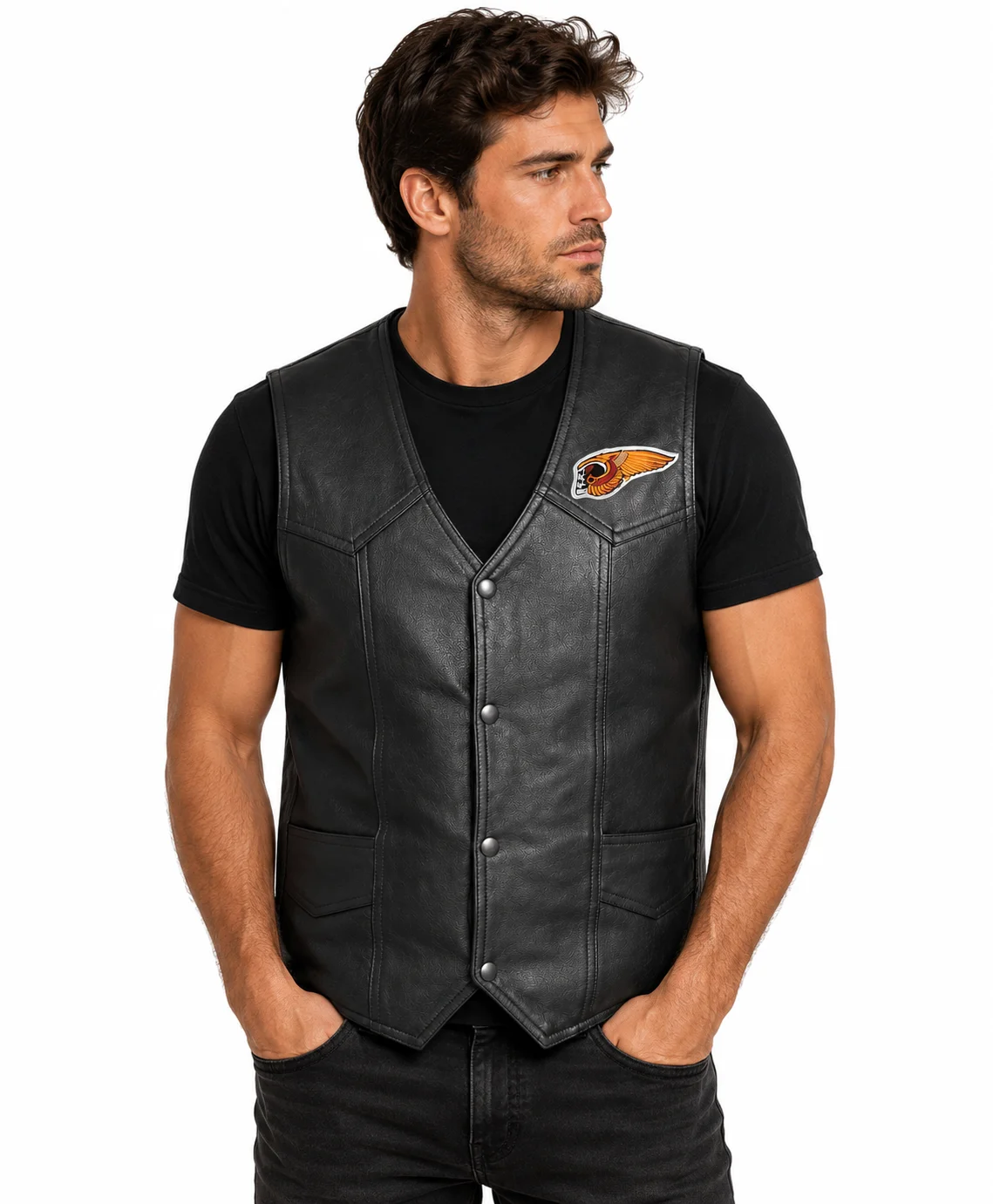 Hells An-gels Leather Vest