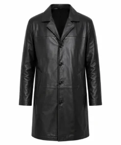 Kurt Cobain Leather Coat