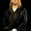 Kurt Cobain Leather Coat