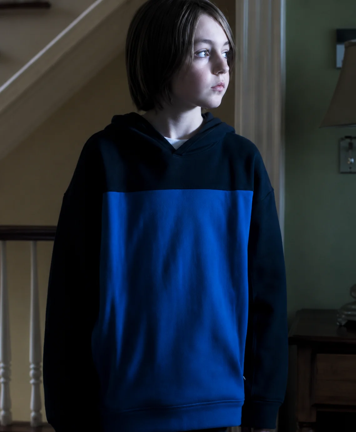Laird LaCoste Sleepwalker Blue Hoodie
