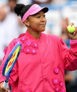 Naomi Osaka Mubadala Citi DC Open 2026 Pink Jacket