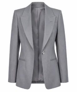 Nicole Kidman Press Junket Lioness Grey Blazer