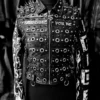 Paige Summerslam 2026 Black Leather Studded Jacket