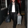 Pete Wicks Black Letterman Jacket