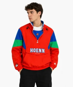 Pokémon Hoenn Region Starter Red Pullover Jacket