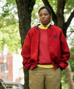 Power Book III Raising Kanan S04 Hailey Kilgore Red Jacket