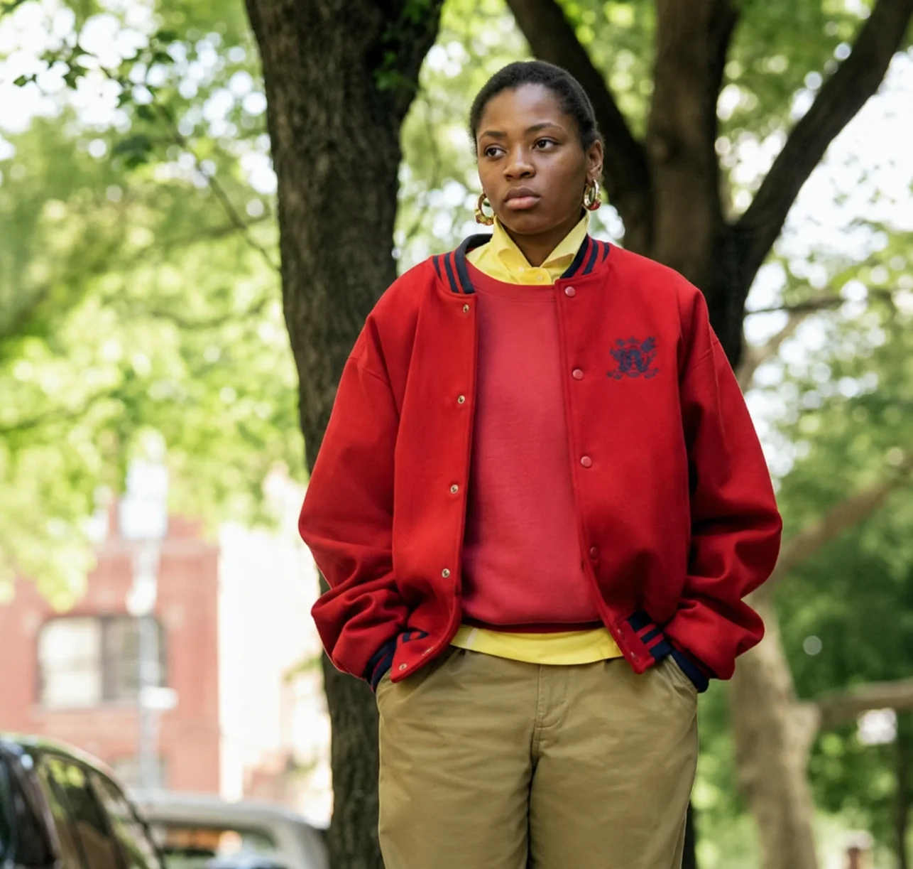 Power Book III Raising Kanan S04 Hailey Kilgore Red Jacket