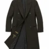 Rami Malek Nuremberg Wool Coat