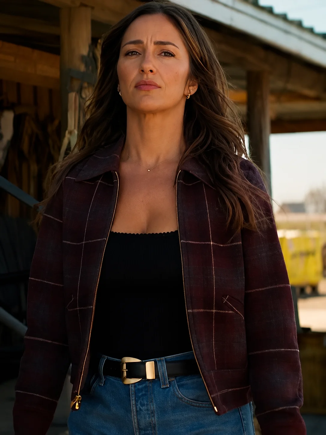 Ransom Canyon S2 Minka Kelly Plaid Wool Jacket