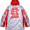 Raul Curiel White Satin Boxing Walkout Jacket