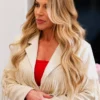 Real Housewives of OC S20 Jennifer Pedranti Fringe Trim Crop Jacket