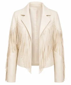 Real Housewives of OC S20 Jennifer Pedranti Fringe Trim Crop Jacket