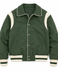 Scarlett Rayner Trying S05 Green Track Jacket