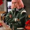 Scarlett Rayner Trying S05 Green Track Jacket