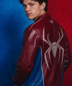 Spider-Man Brand New Day Tom Holland Leather Jacket