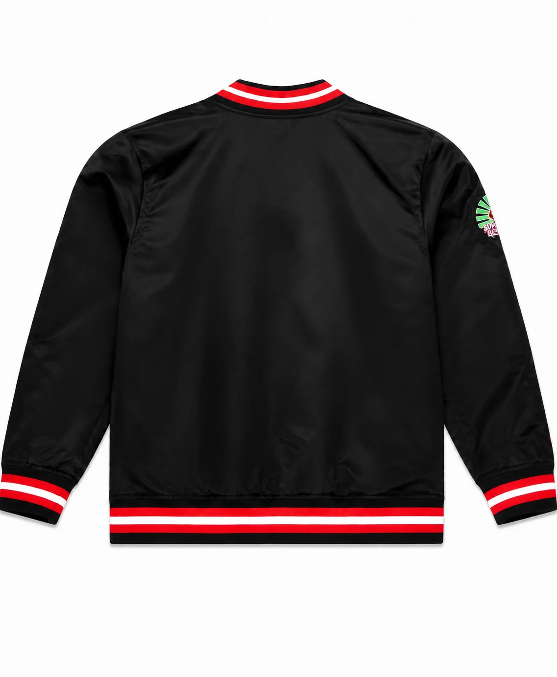 SummerSlam 2026 Mitchell & Ness Black Satin Jacket