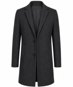 The Christmas Charade Corey Sevier Wool Coat