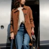 The Gentlemen S02 Benedetta Porcaroli Brown Coat