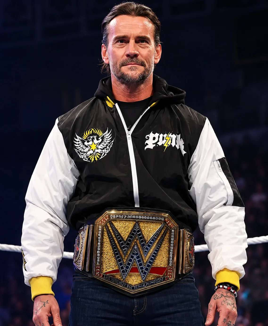 WWE Nexus CM Punk Bomber Jacket