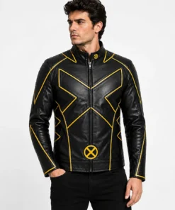 Wolverine Black Leather X Style Jacket